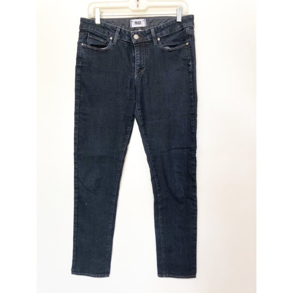 PAIGE Denim - Paige Women's Skyline Skinny Dark Wash Jeans 31